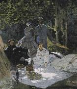 Claude Monet Le deeuner sur lherbe oil painting picture wholesale